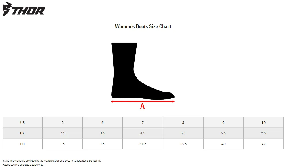 Thor Women's Blitz XP MX Motorcycle Boots