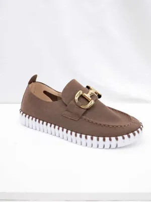 Tulip 3874 Brown Loafer