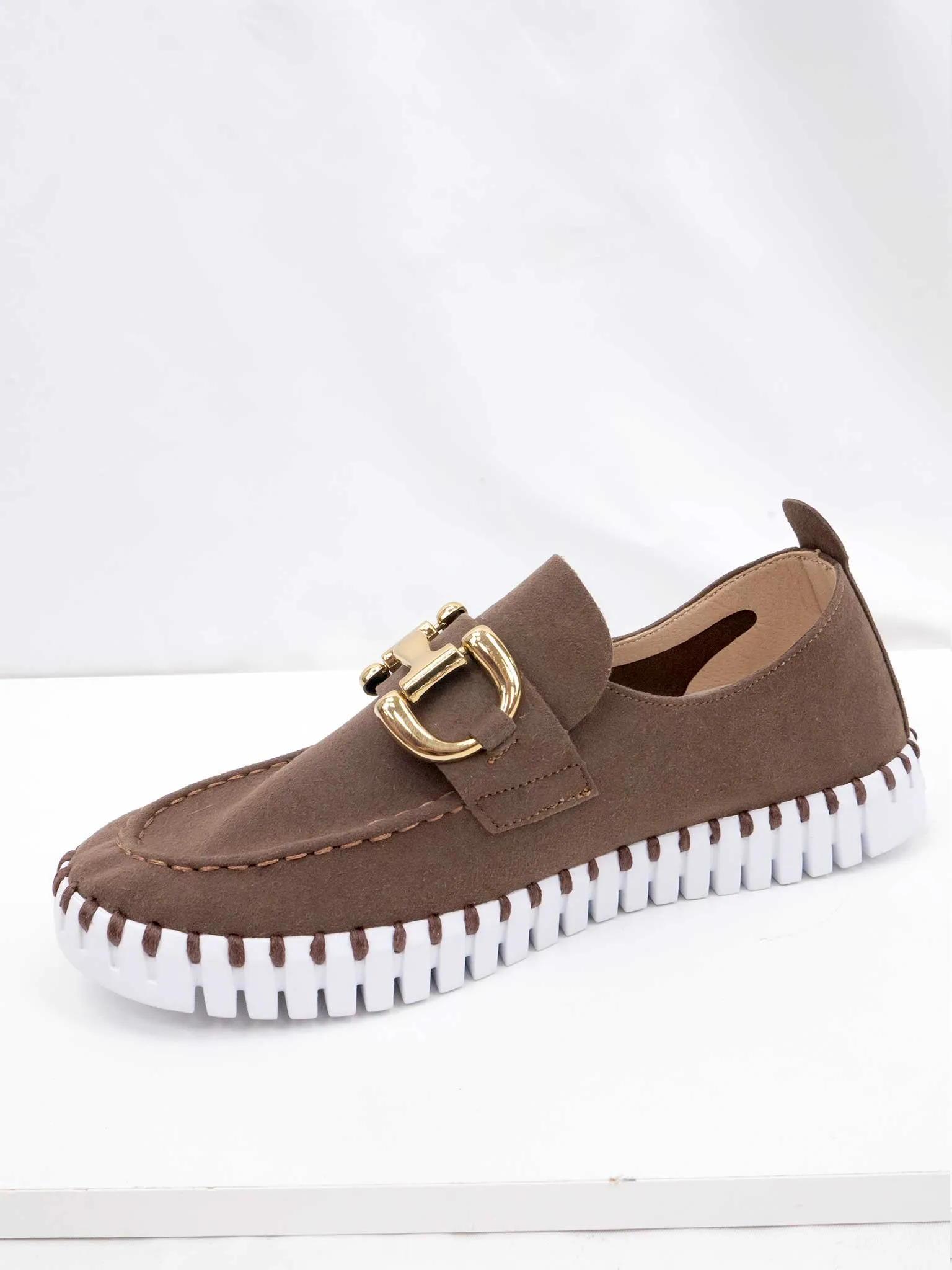 Tulip 3874 Brown Loafer