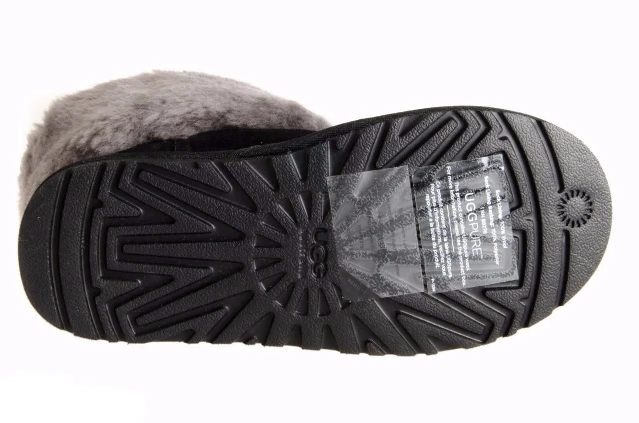 UGG ELLEE BLACK BOOTS