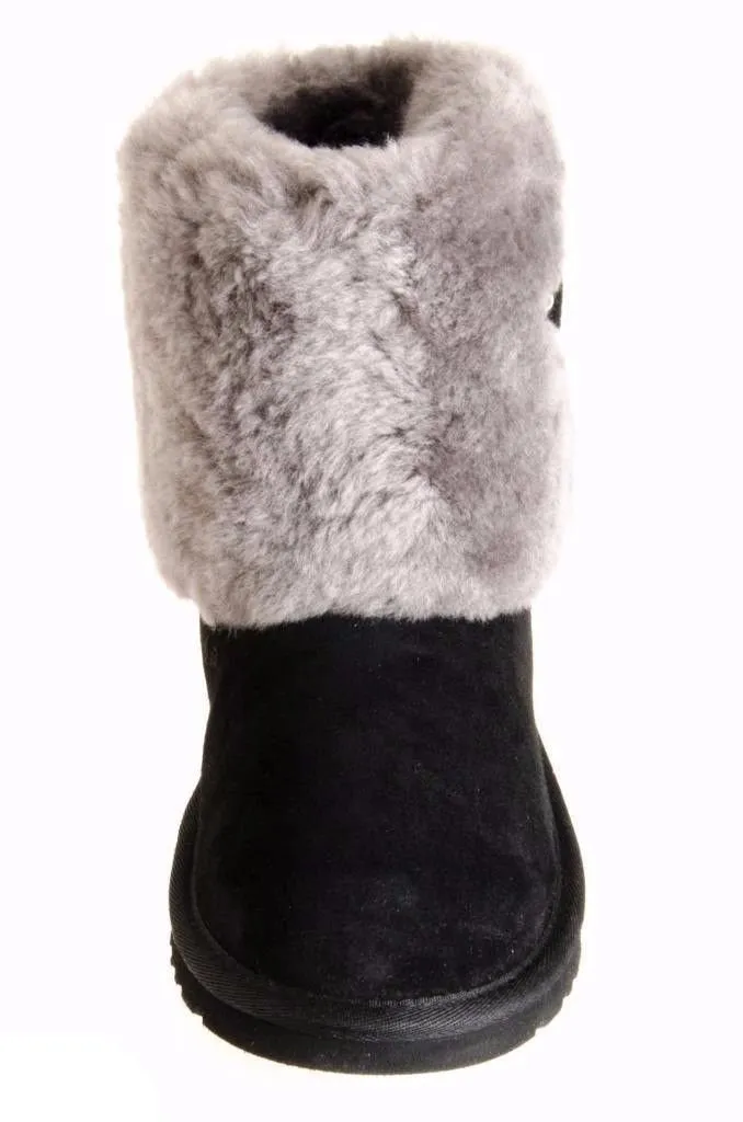 UGG ELLEE BLACK BOOTS