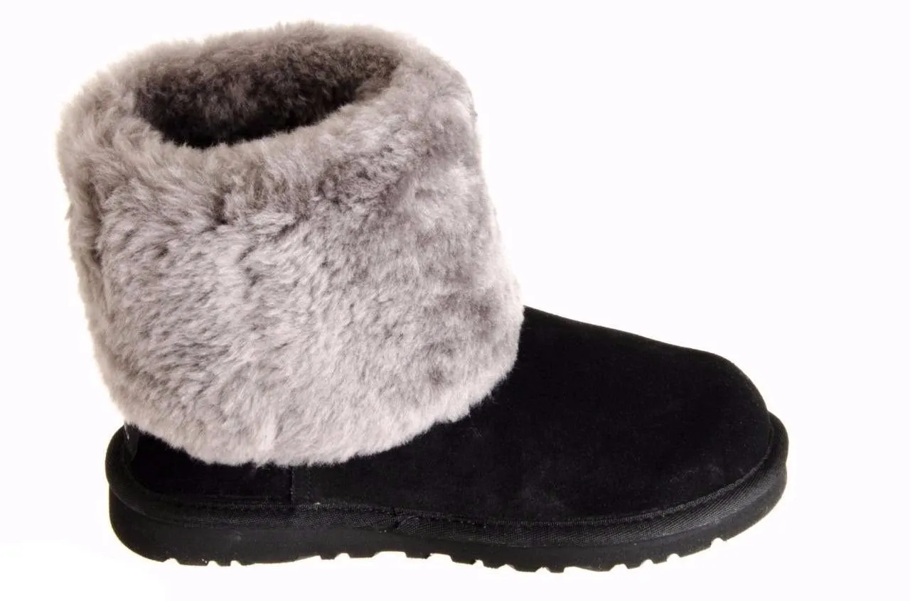 UGG ELLEE BLACK BOOTS