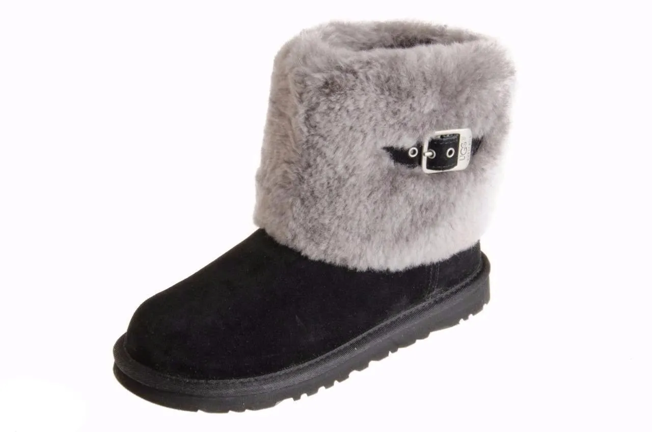 UGG ELLEE BLACK BOOTS