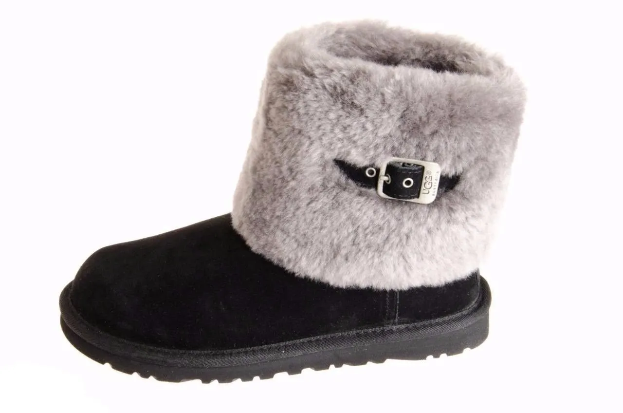 UGG ELLEE BLACK BOOTS