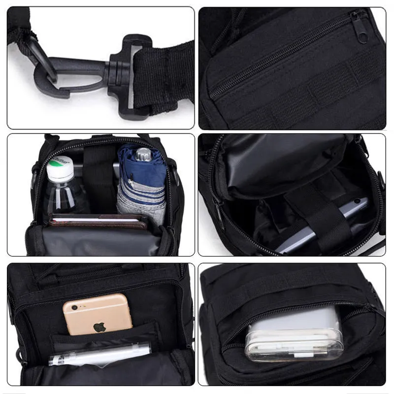 Unisex Tactical Camping Hiking Hunting Camouflage Shoulder Backpacks