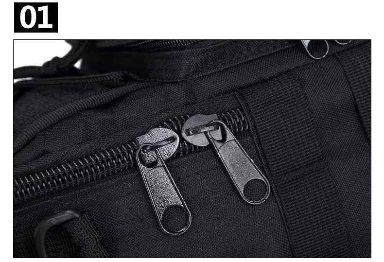 Unisex Tactical Camping Hiking Hunting Camouflage Shoulder Backpacks
