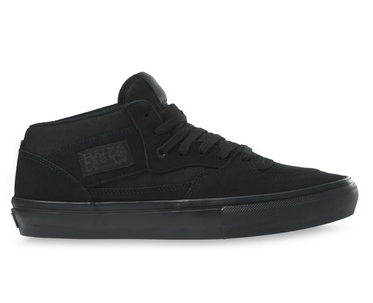 Vans Skate Half Cab Shoes in Black and Black