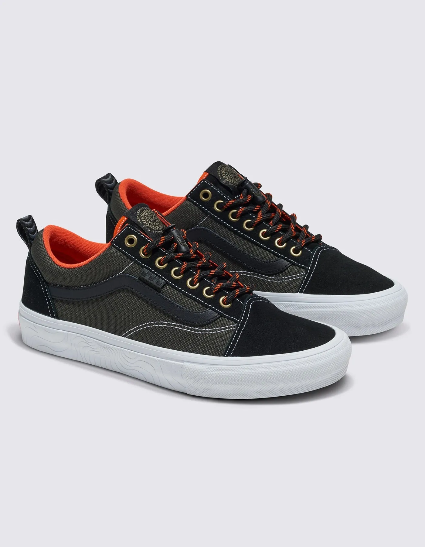 Vans x Spitfire Skate Old Skool Black/Flame Shoes