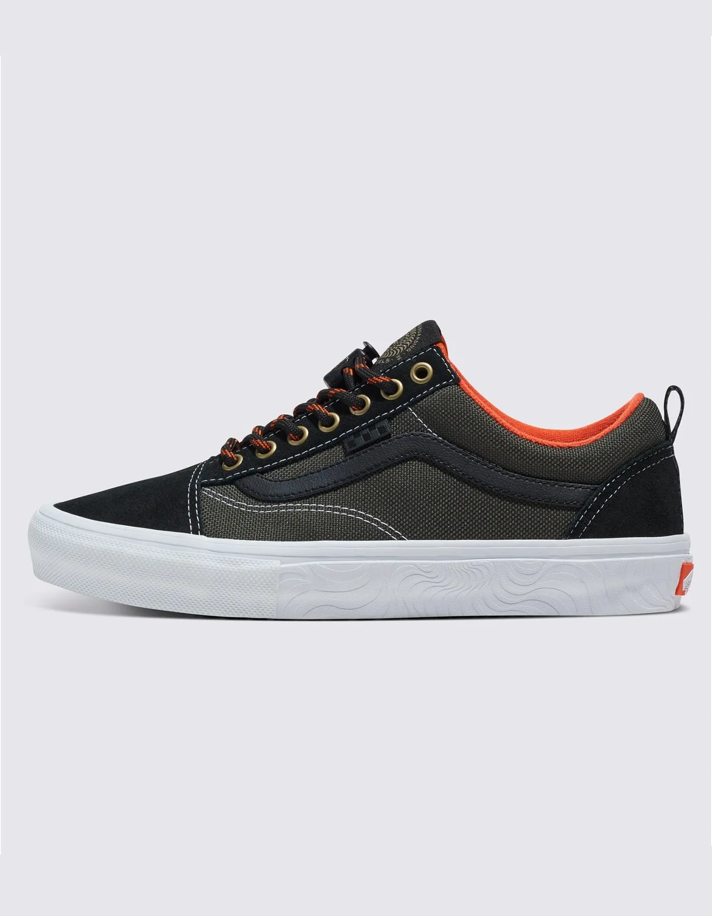 Vans x Spitfire Skate Old Skool Black/Flame Shoes
