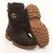 VASS FLEECE LINED BOOTS WITH VELCRO STRAP