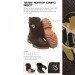 VASS FLEECE LINED BOOTS WITH VELCRO STRAP