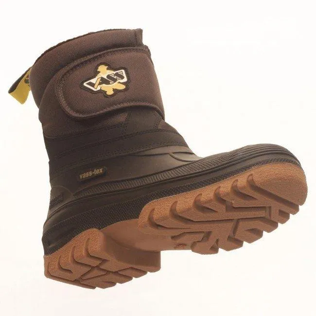 VASS FLEECE LINED BOOTS WITH VELCRO STRAP