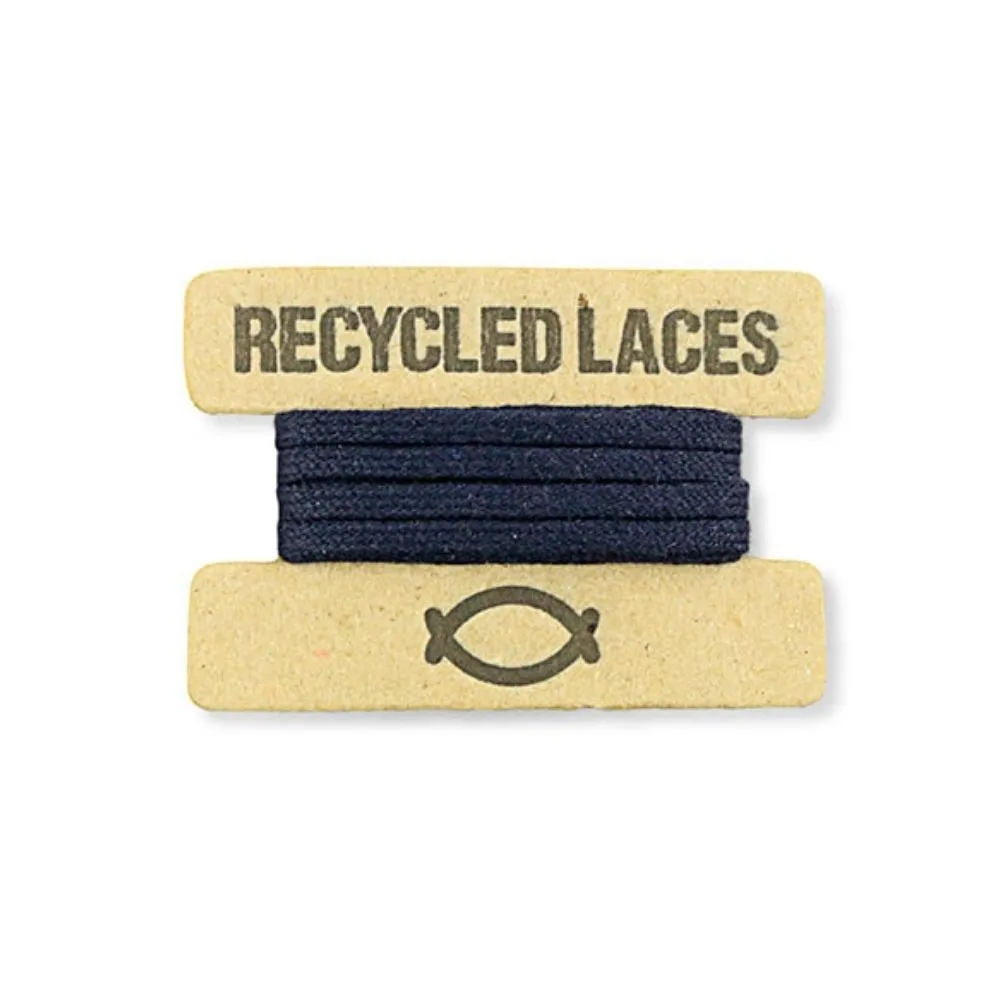 Vegan laces marine SLI006