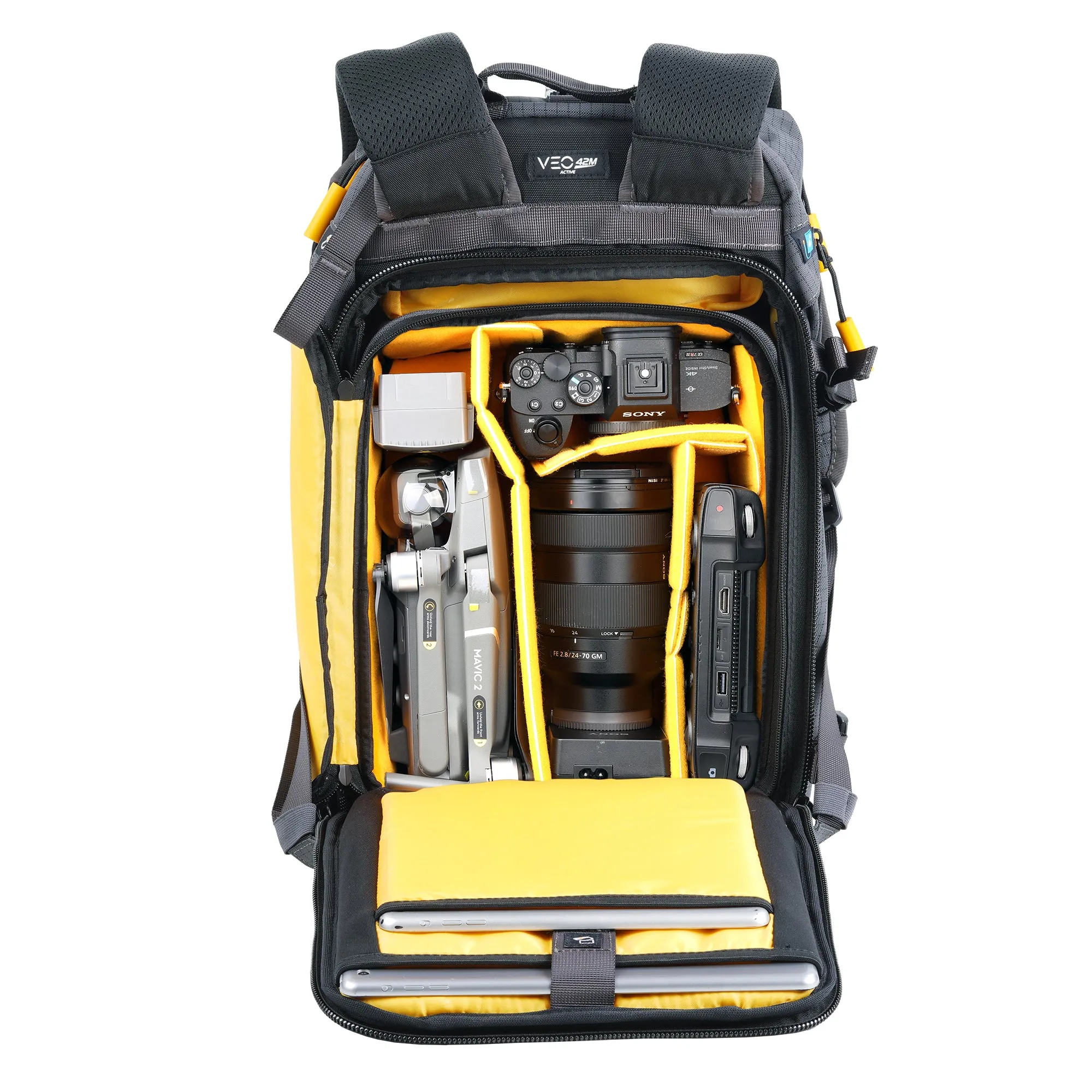 VEO Active 42M 17 Litre Trekking Backpack - For Mirrorless - Grey