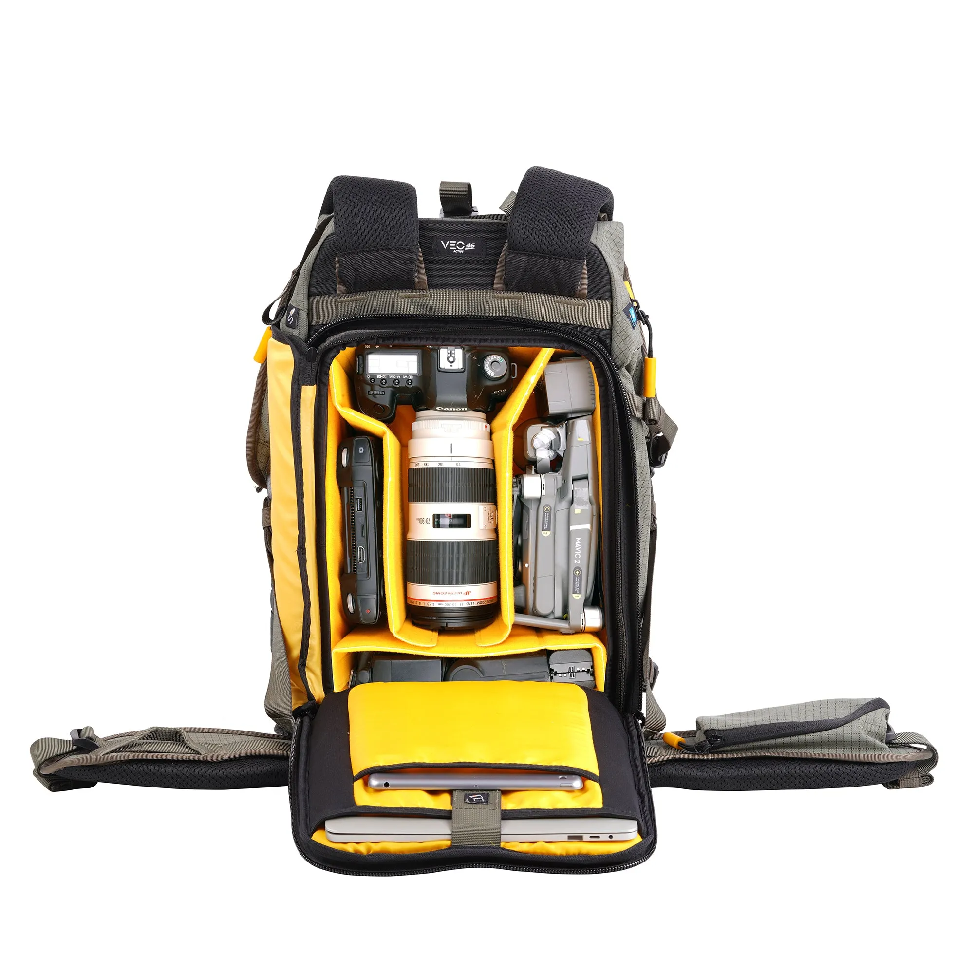 VEO Active 46 25 Litre Trekking Backpack - For DSLR/Mirrorless - Green