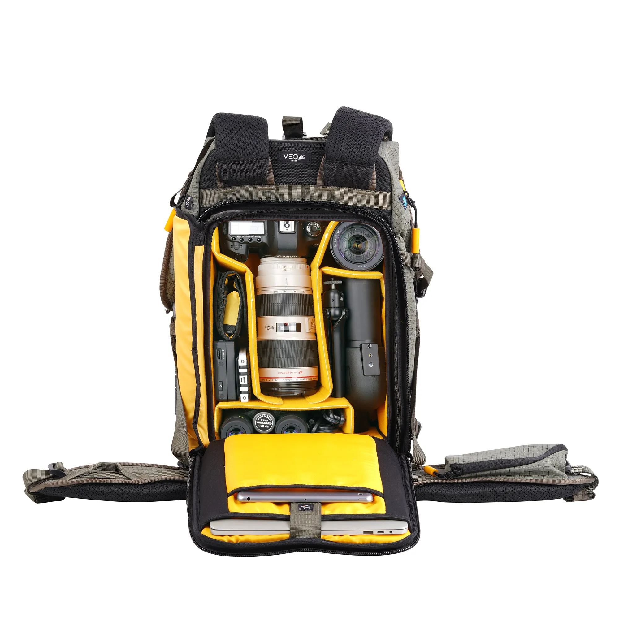 VEO Active 46 25 Litre Trekking Backpack - For DSLR/Mirrorless - Green