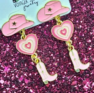 Western Boho Cowgirl Earrings