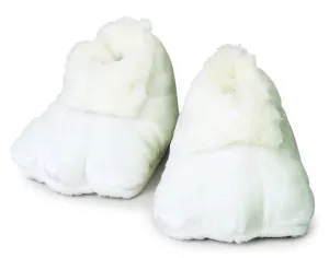 White Bunny Feet Shoes