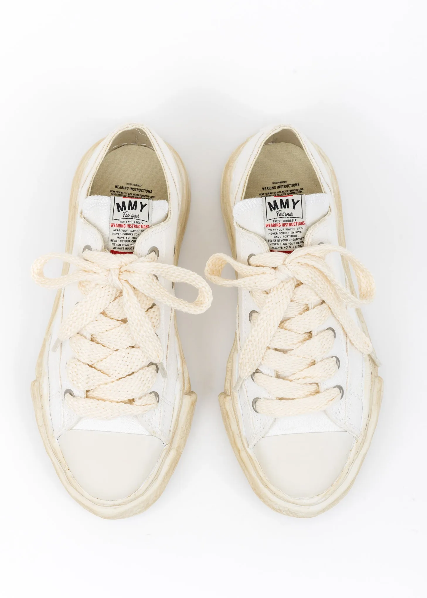 White Original Sole Overdyed Lowcut Sneaker