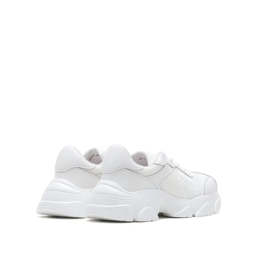 White Wide Fit St Chunky Sneakers