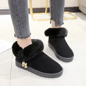 Winter Flat Cute Ankle Casual Boots