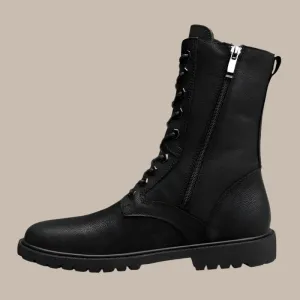 Winter High Leather Combat Tactical Shoes