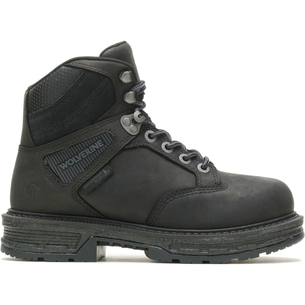 Wolverine Women's Hellcat UltraSpring ST 6" WP Work Boot - Black - W210106