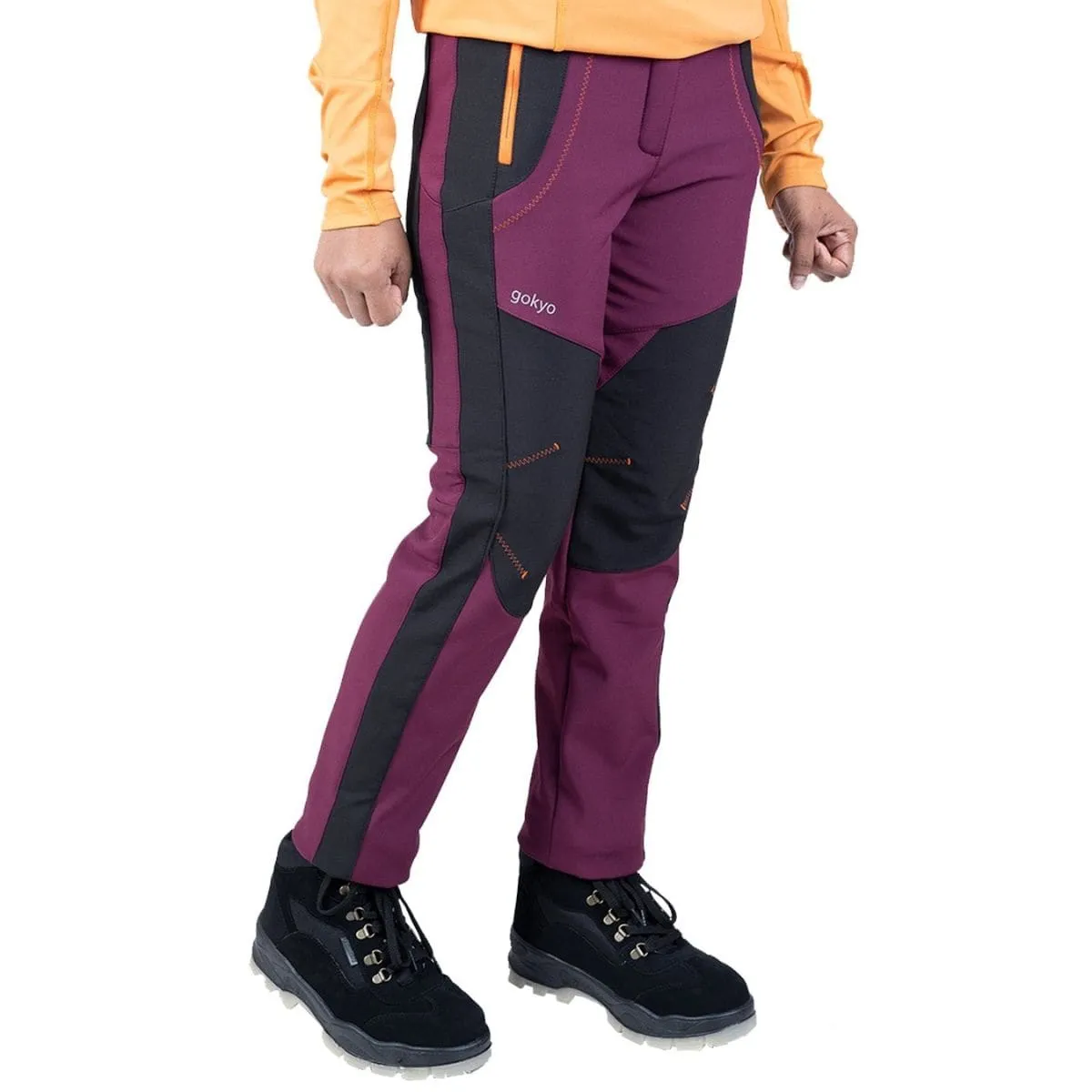 Women's K2 Cold Weather Trekking & Outdoor Pants - Sherpa Series - Wine