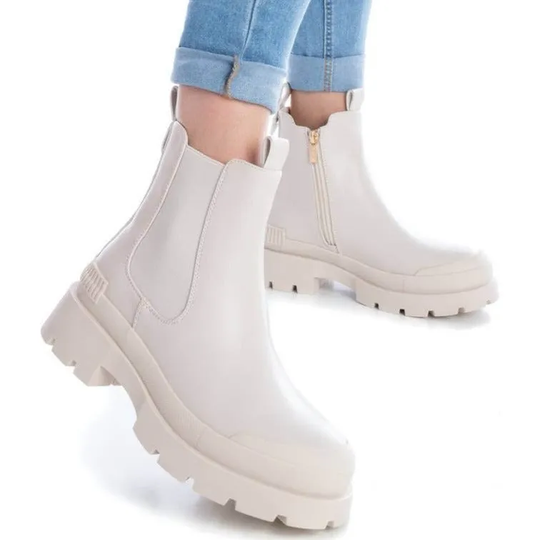 XTI Neutral Chunky Pull On Boots