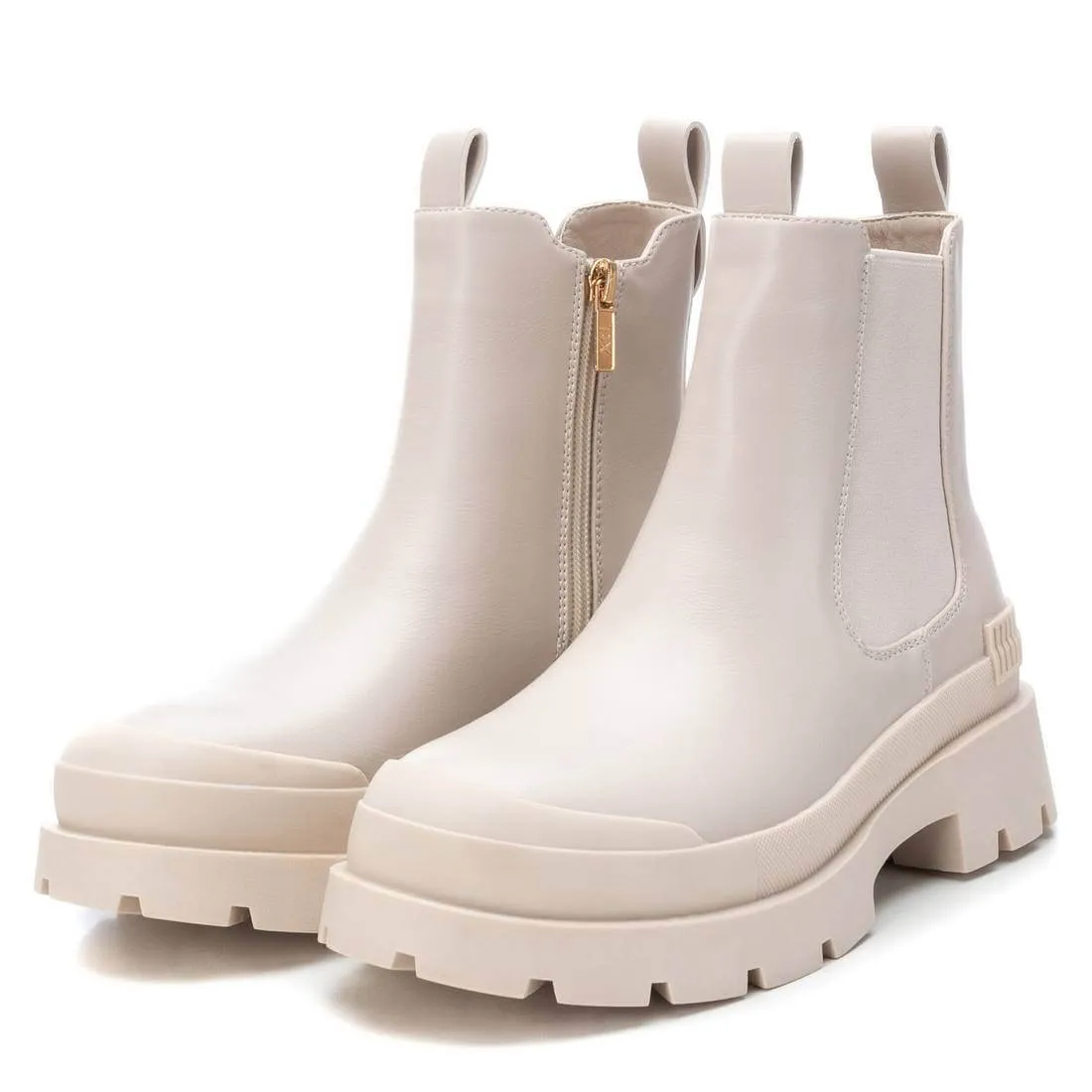 XTI Neutral Chunky Pull On Boots